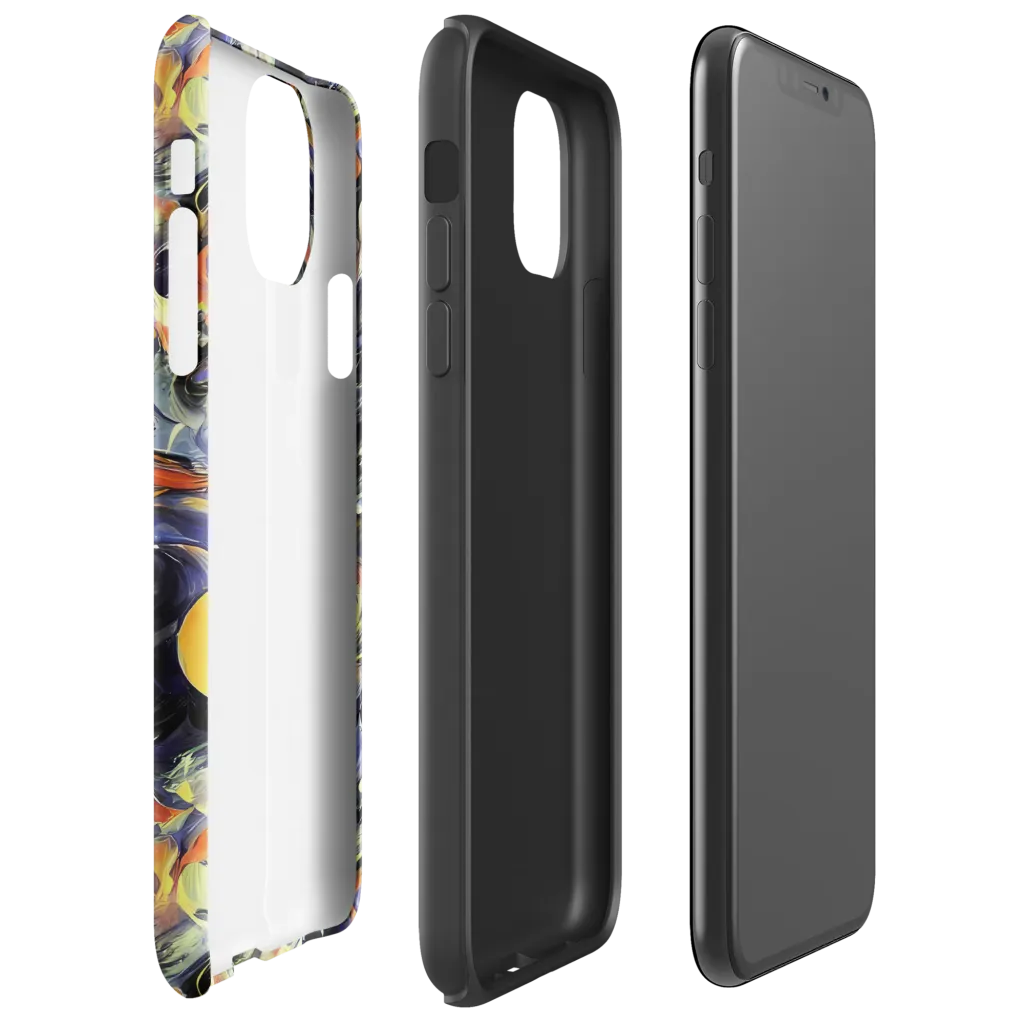 Twilight Chaos on Tough Case for iPhone® — Right