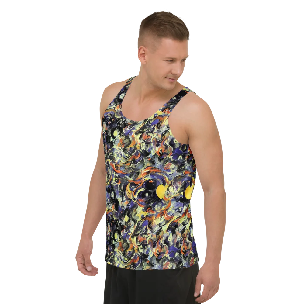 Twilight Chaos on Men's Tank Top — Left Front