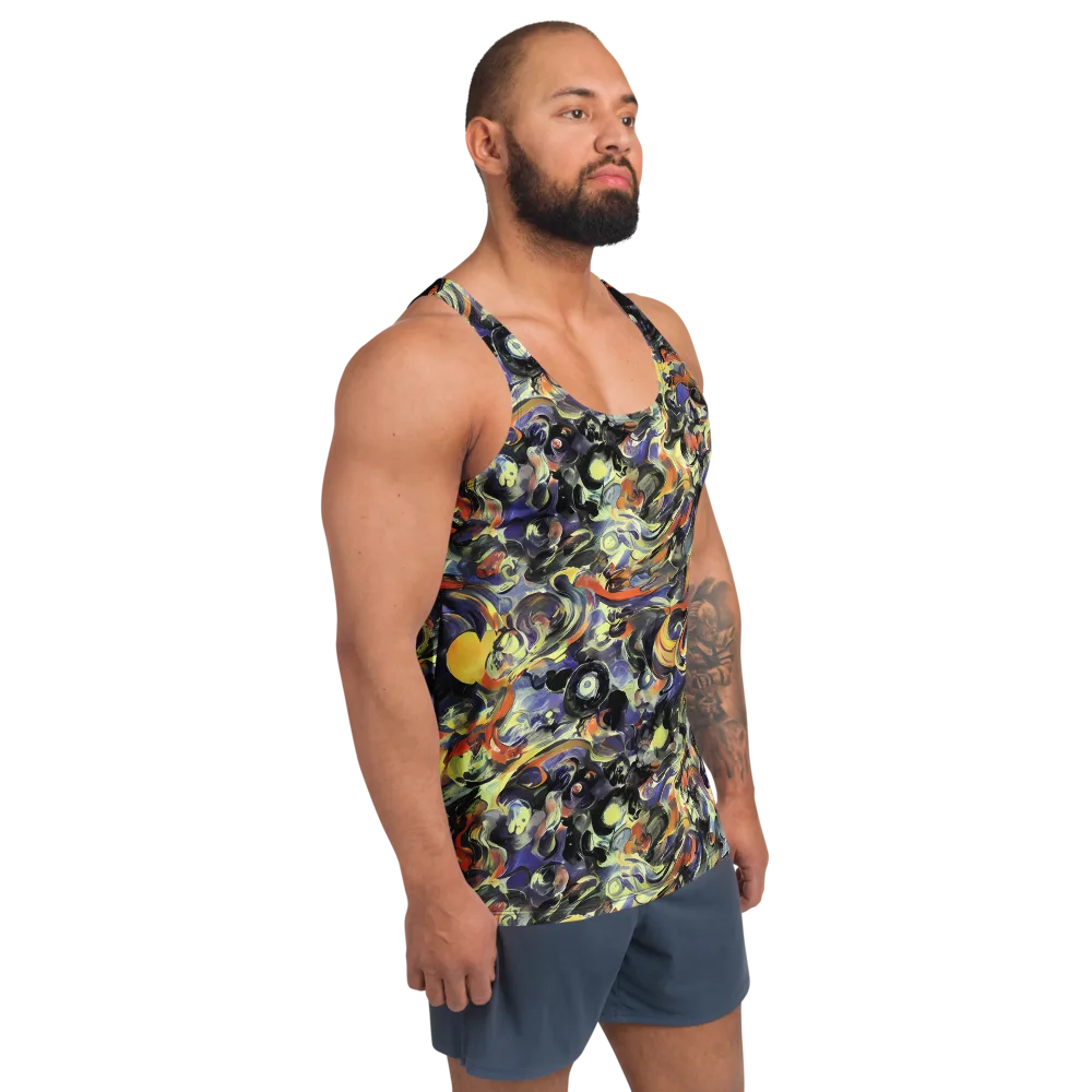 Twilight Chaos on Men's Tank Top — Right Front