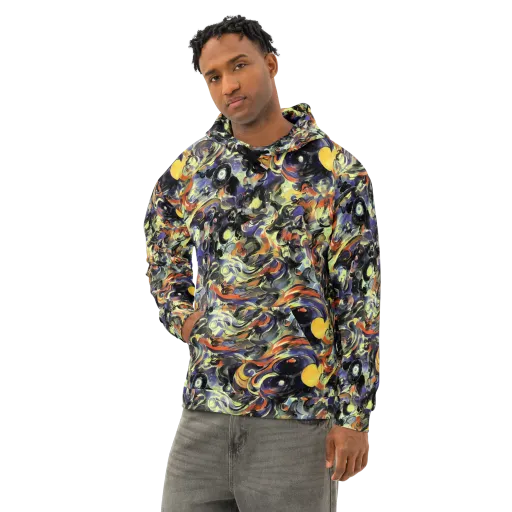 Twilight Chaos on a Cotton Hoodie