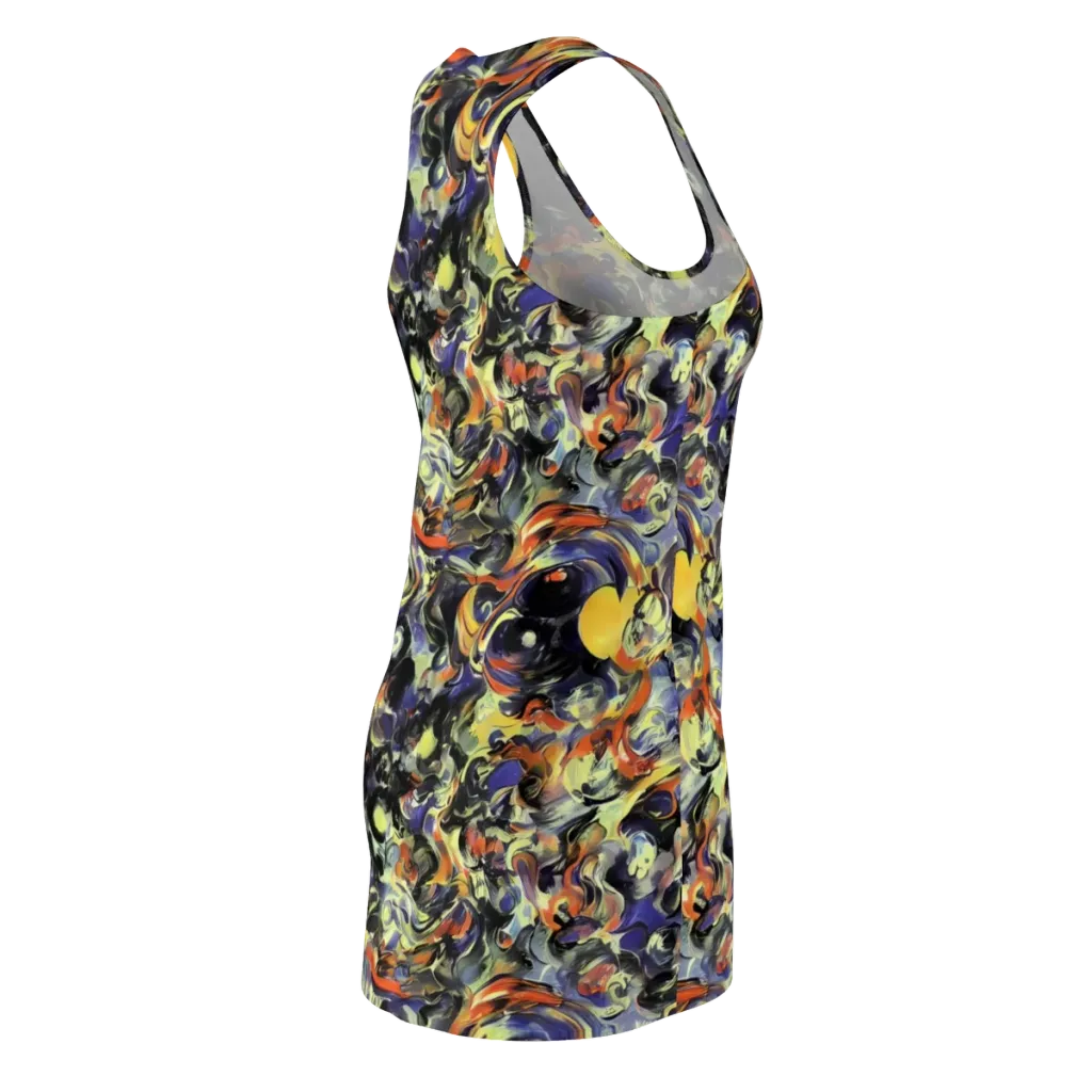 Twilight Chaos on Racerback Dress — Back Side