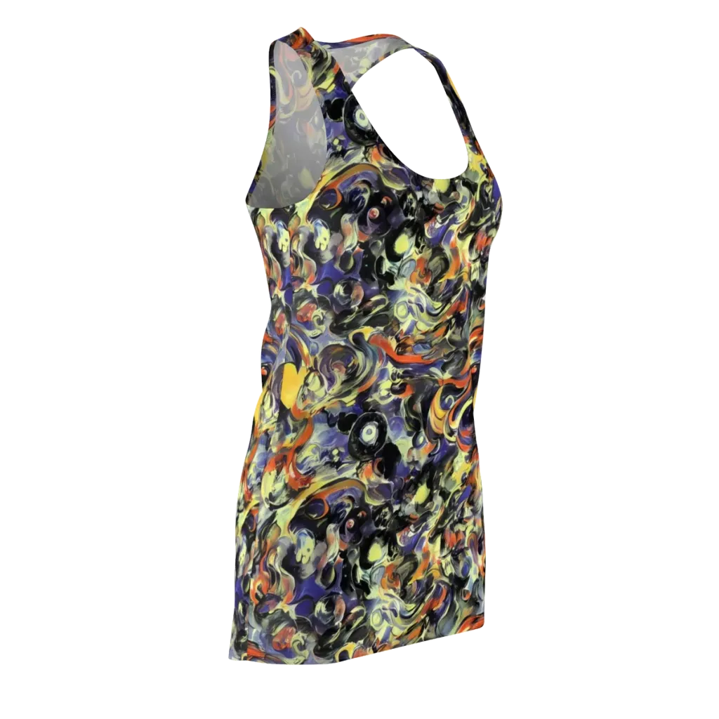 Twilight Chaos on Racerback Dress — Front Side