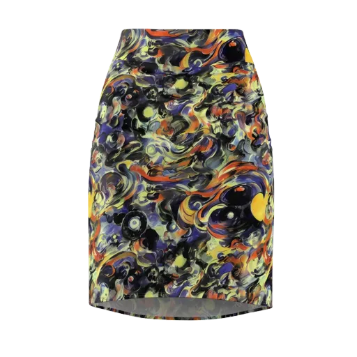 Twilight Chaos on a Pencil Skirt