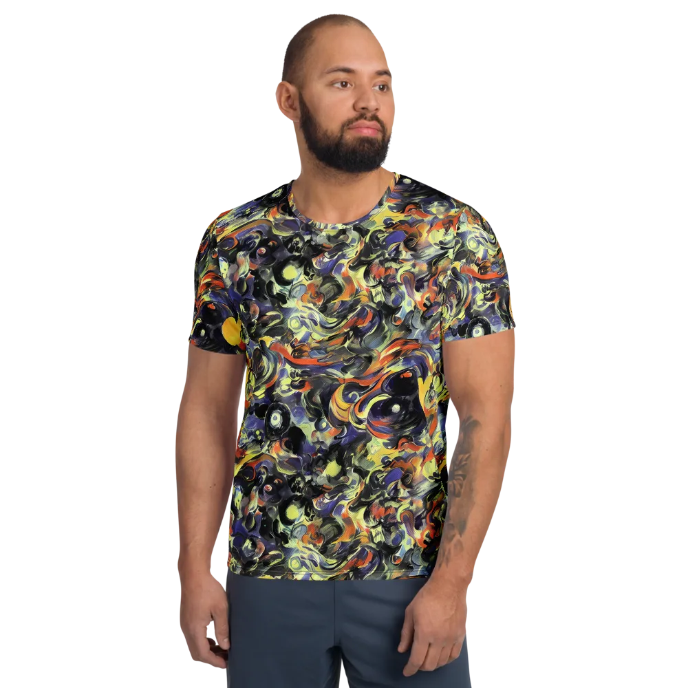 Twilight Chaos on Men's Athletic T-Shirt — Front