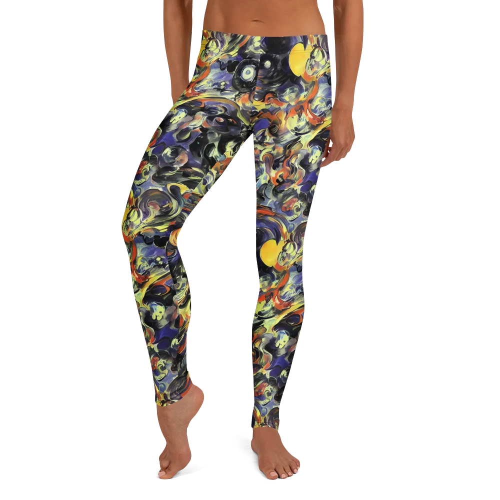 Twilight Chaos on Leggings — Front