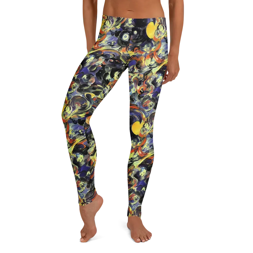 Twilight Chaos on Leggings — Front