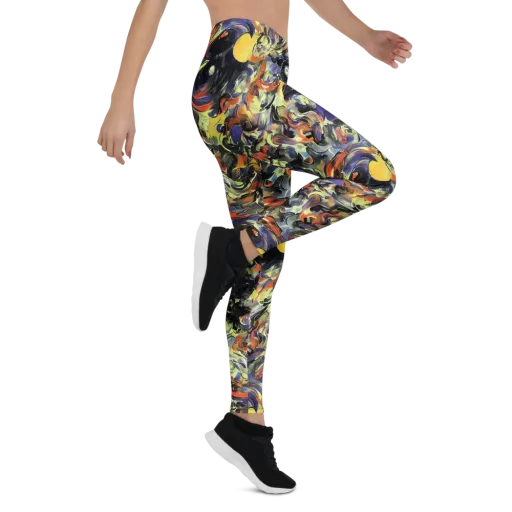 Twilight Chaos on a Leggings