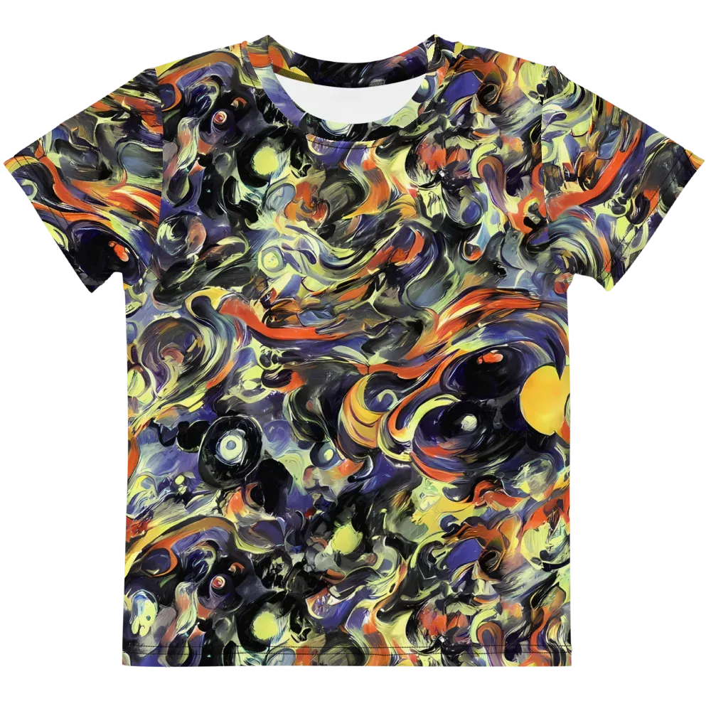 Twilight Chaos on Kids Crew Neck T-Shirt — Front