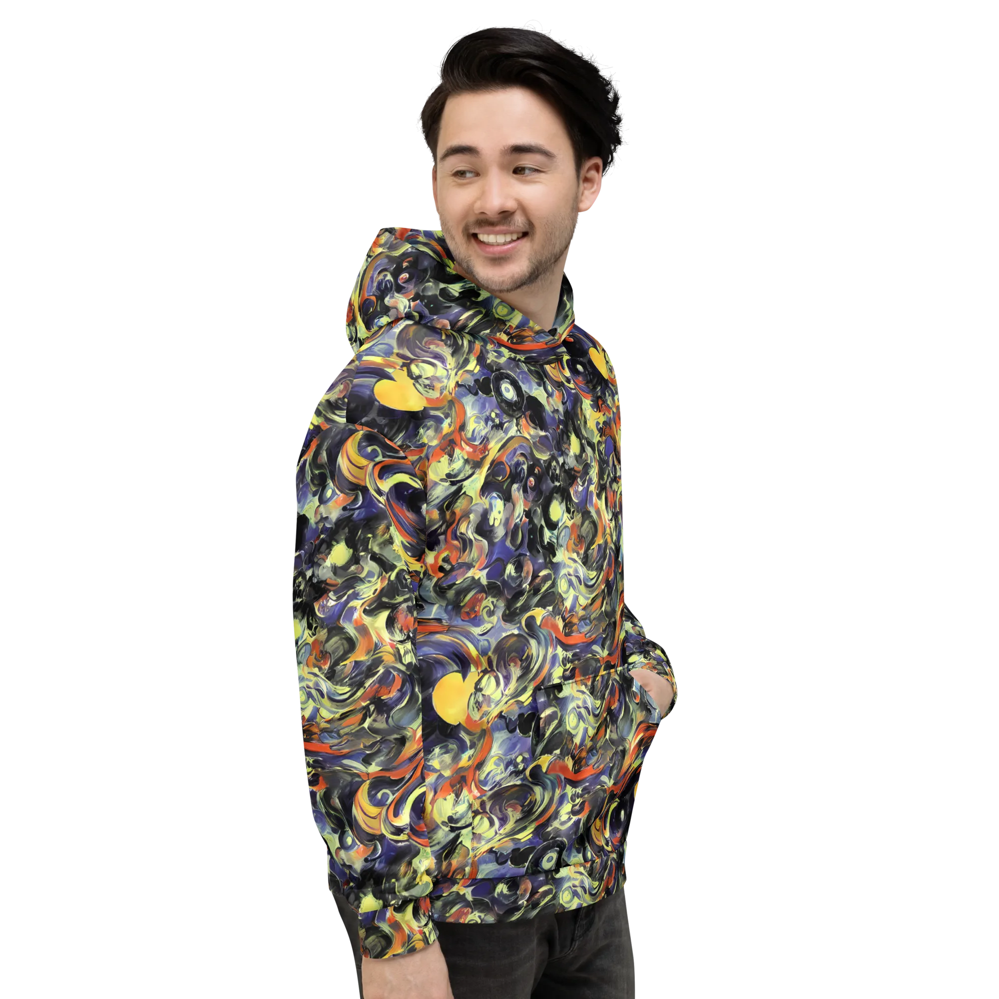 Twilight Chaos on Hoodie — Right