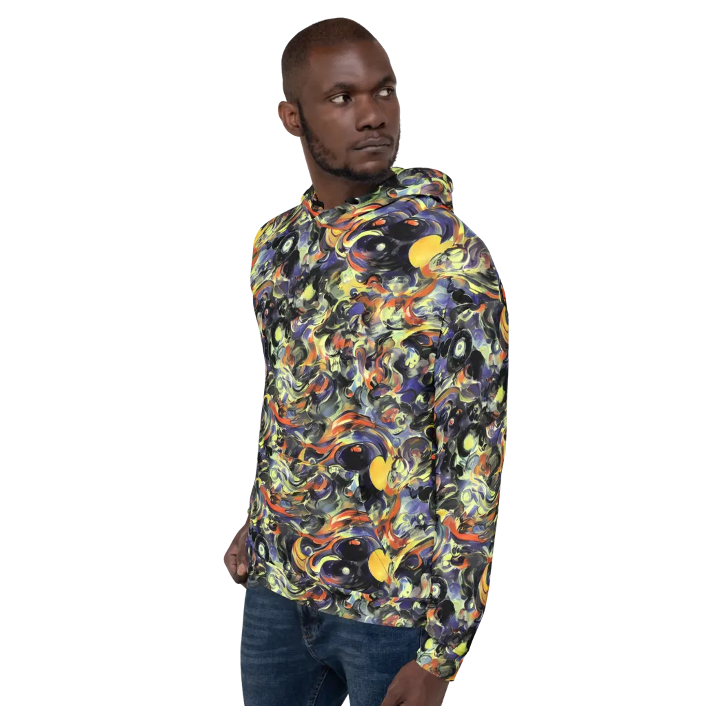 Twilight Chaos on Hoodie — Left