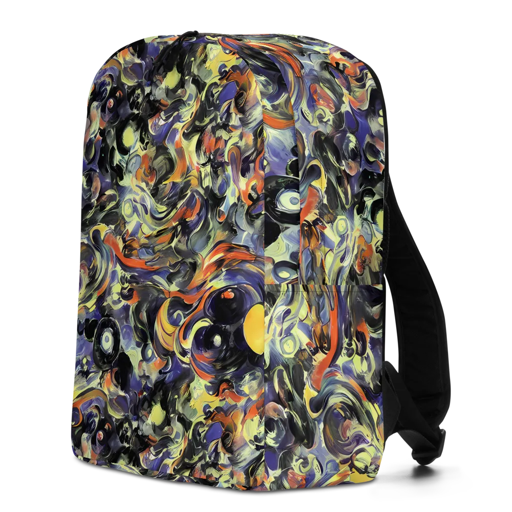 Twilight Chaos on Minimalist Backpack — Left