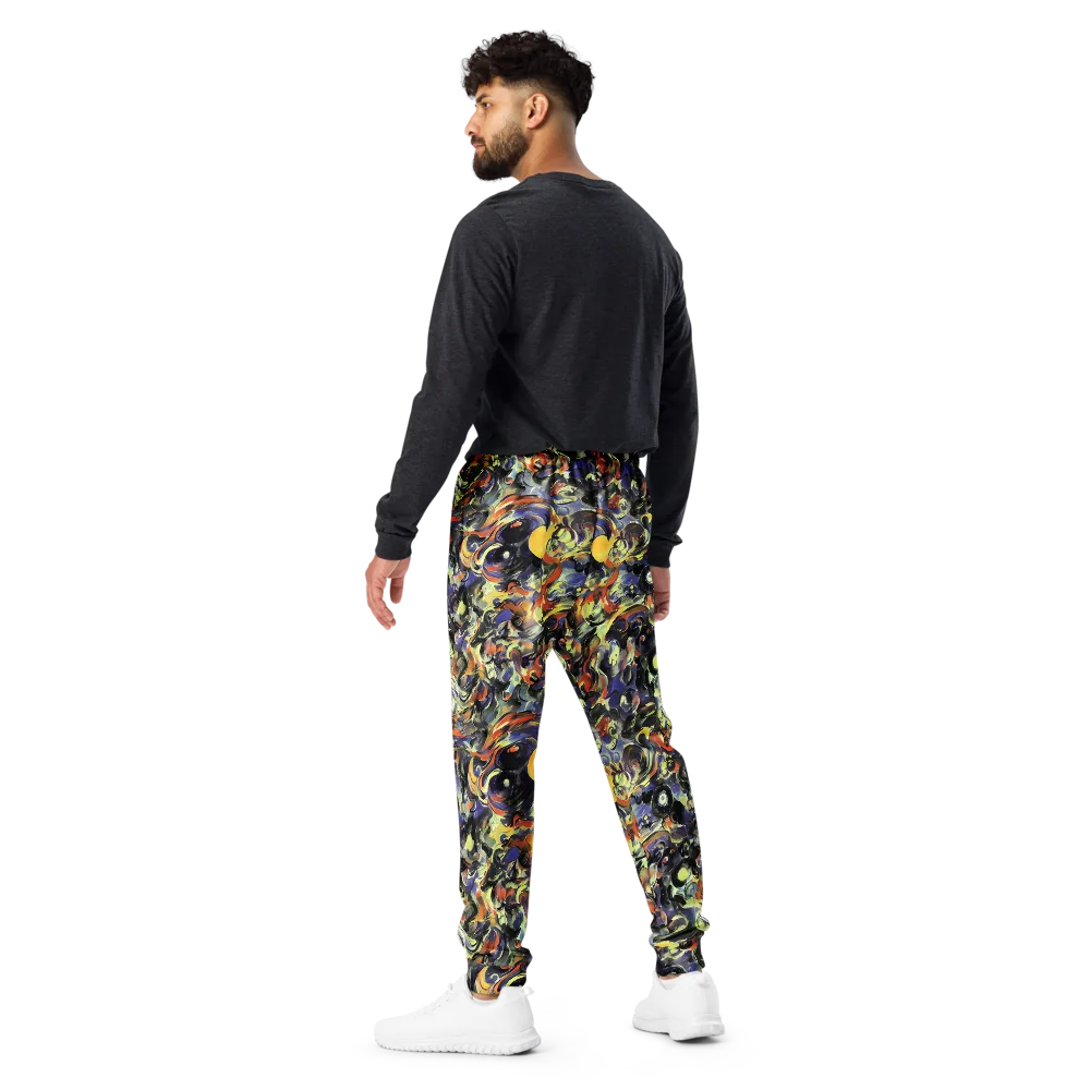 Twilight Chaos on Men's Joggers — Back