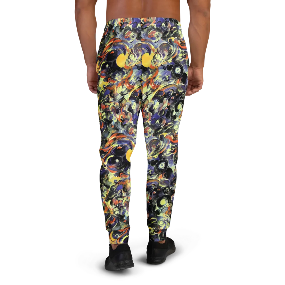 Twilight Chaos on Men's Joggers — Back