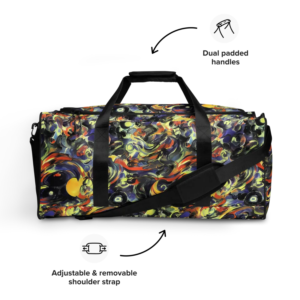 Twilight Chaos on Duffle Bag — Front