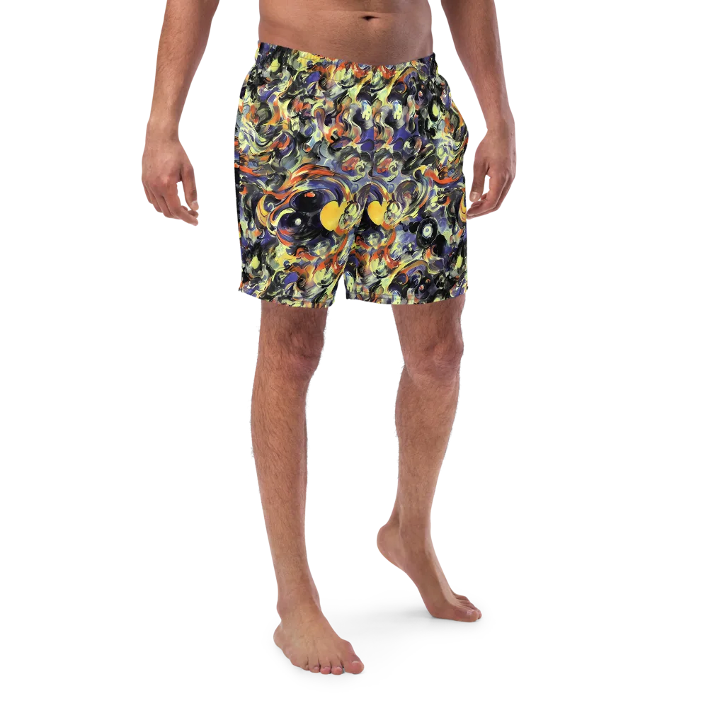 Twilight Chaos on Swim Trunks — Front