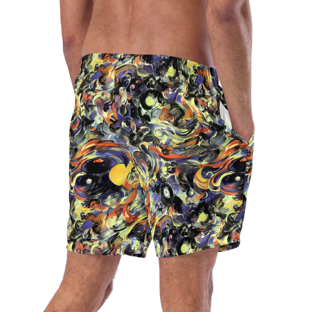 Twilight Chaos on Swim Trunks — Right Back