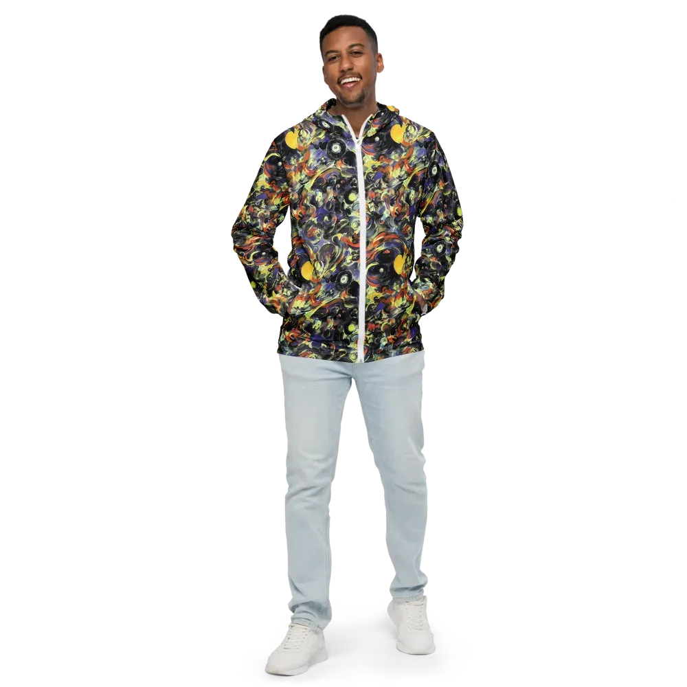Twilight Chaos on Men's Windbreaker — Front