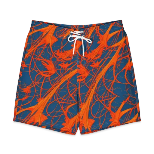 Nautical Ember on a Men's Board Shorts