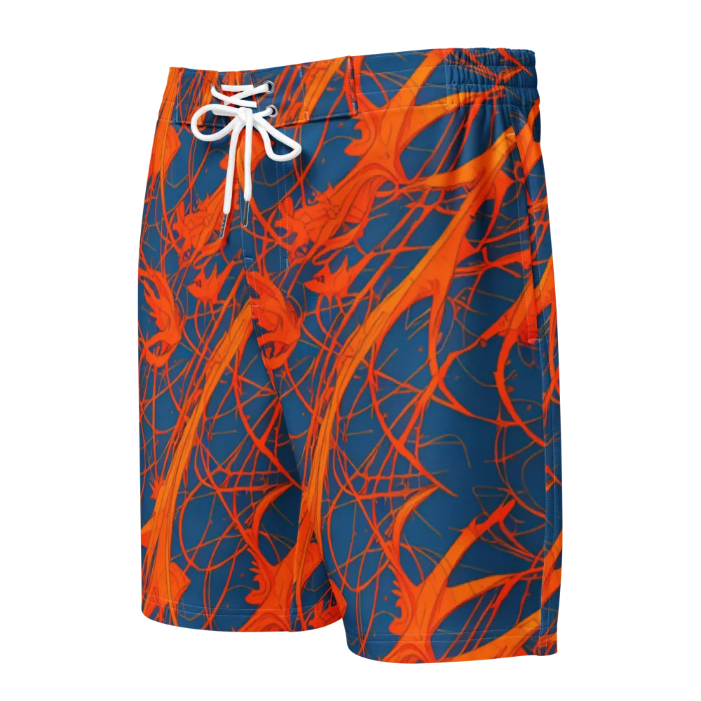 Nautical Ember on Men's Board Shorts — Front