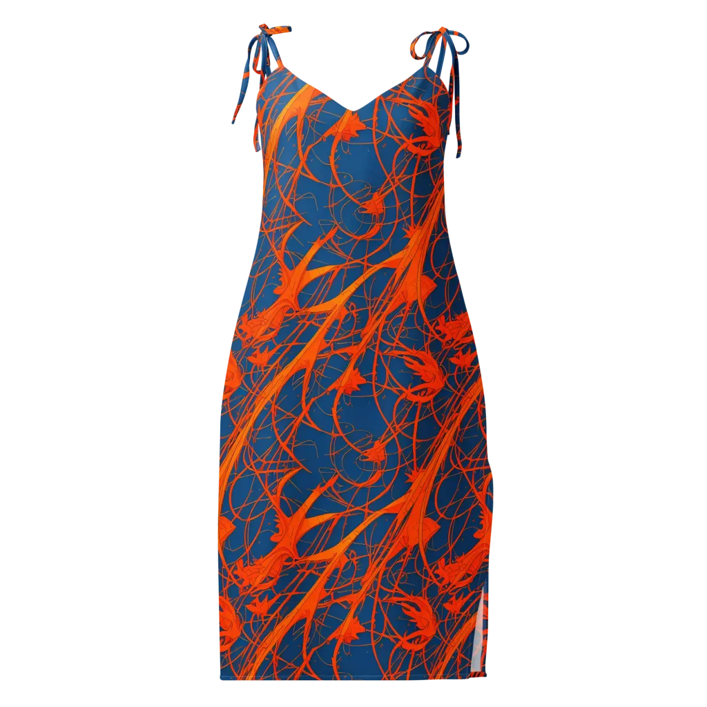 Nautical Ember on Slip Dress — Front