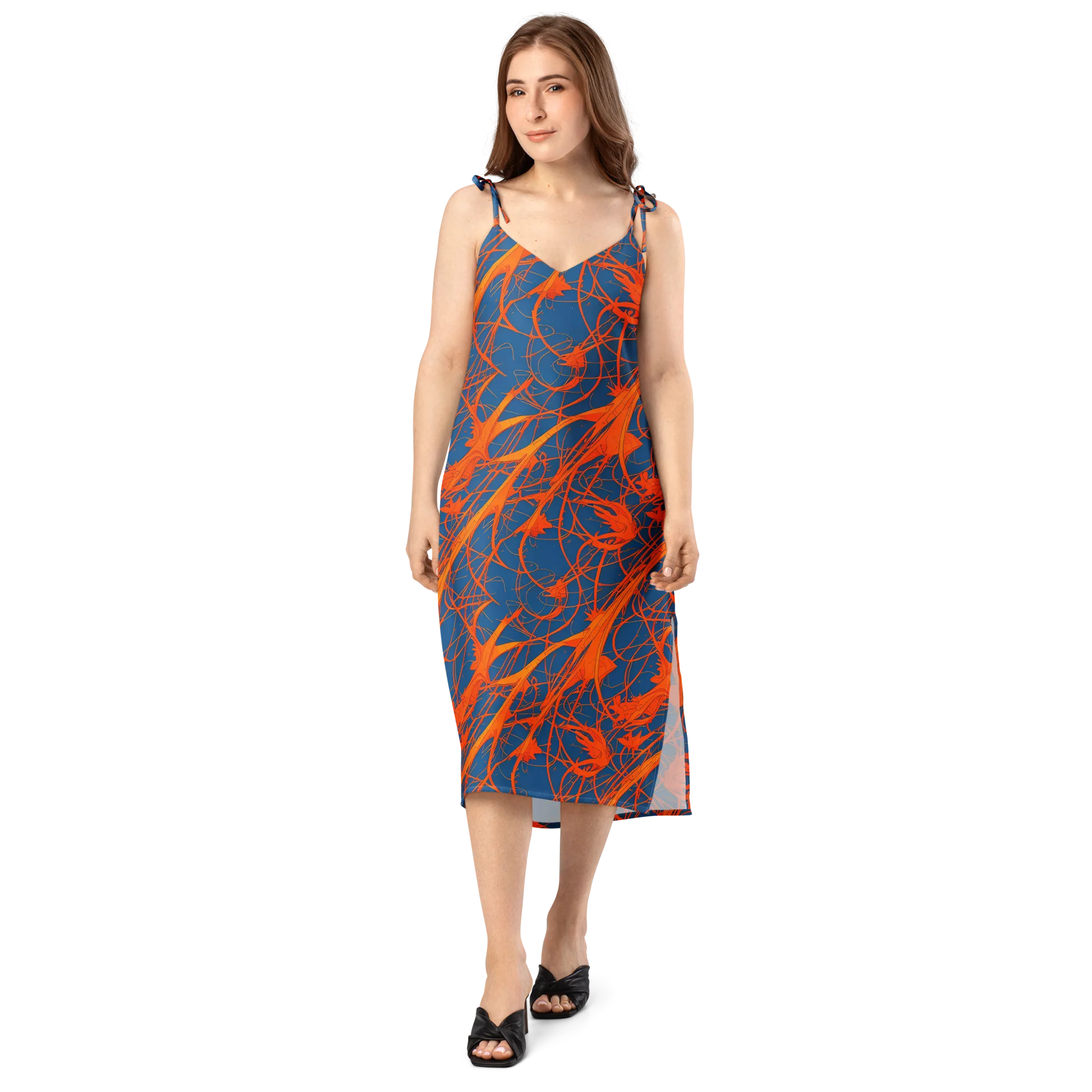 Nautical Ember on Slip Dress — Front