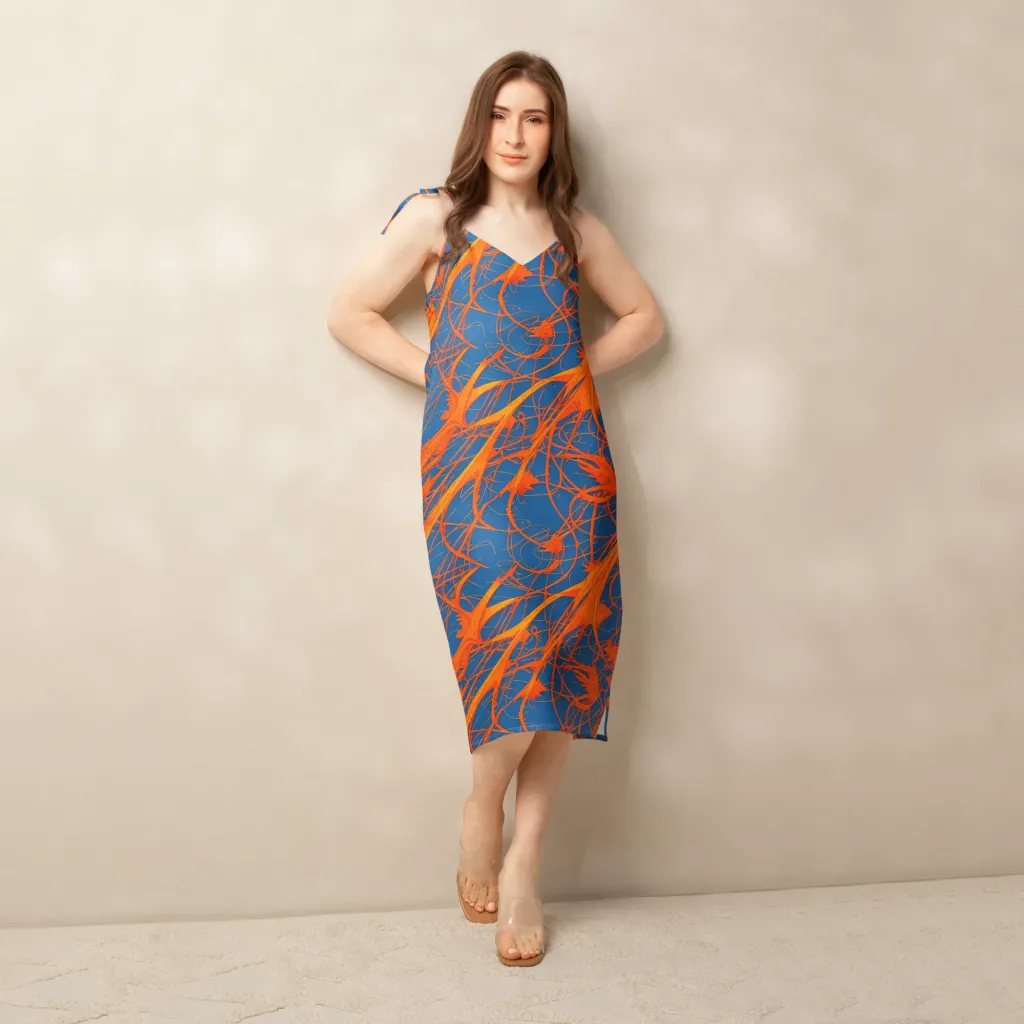 Nautical Ember on Slip Dress — Front