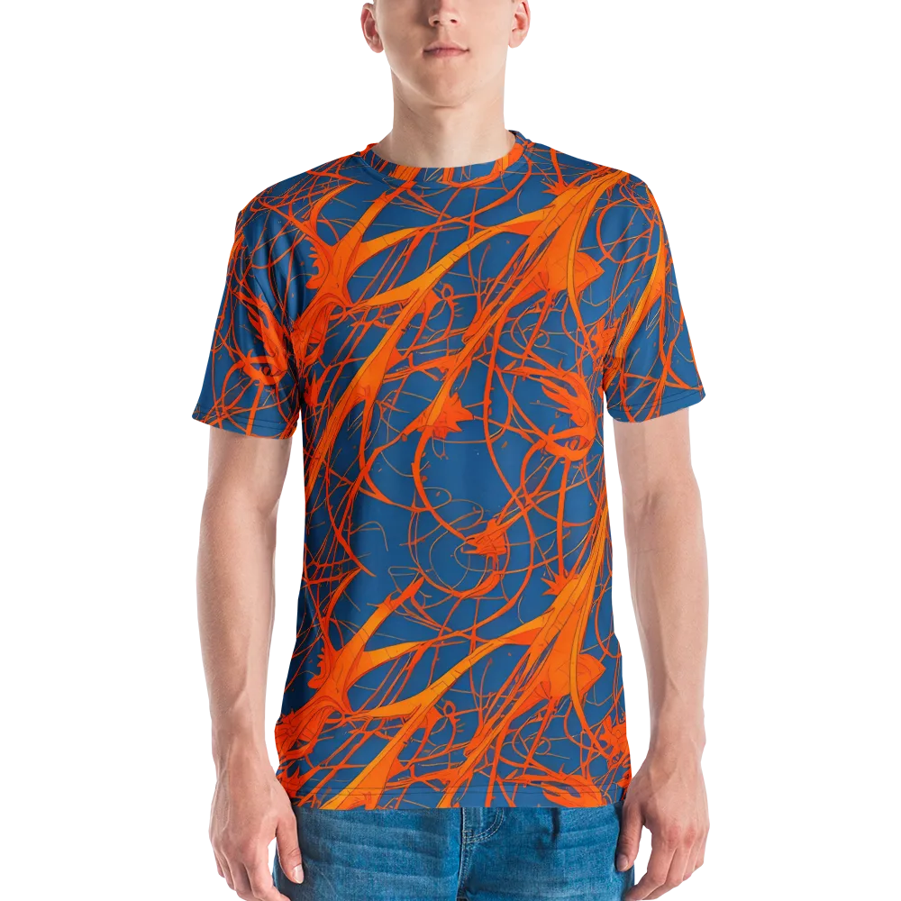 Nautical Ember on Men's Crew Neck T-Shirt — Front
