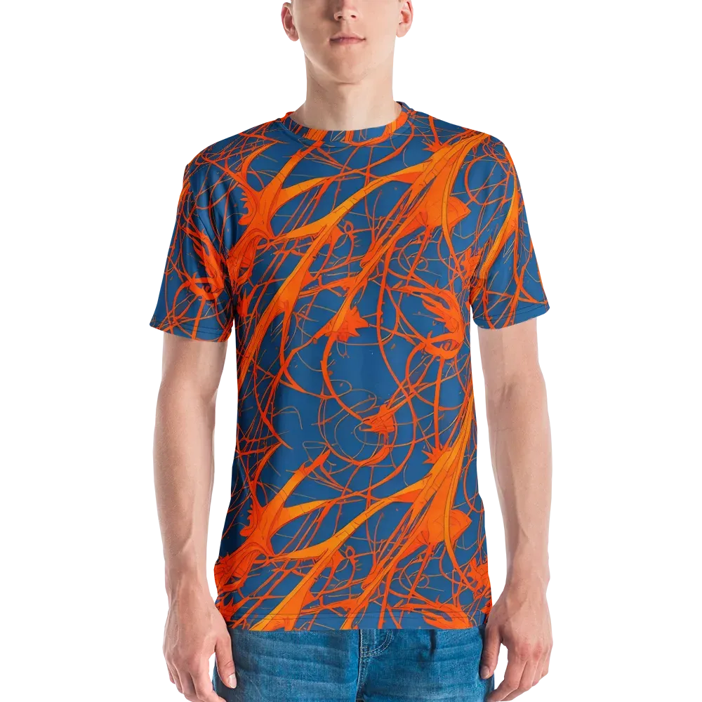 Nautical Ember on Men's Crew Neck T-Shirt — Front