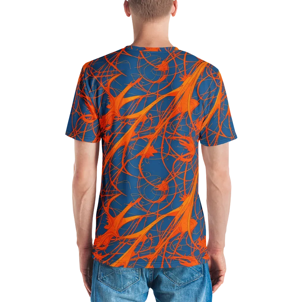 Nautical Ember on Men's Crew Neck T-Shirt — Back