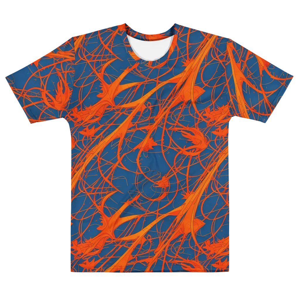 Nautical Ember on Men's Crew Neck T-Shirt — Front