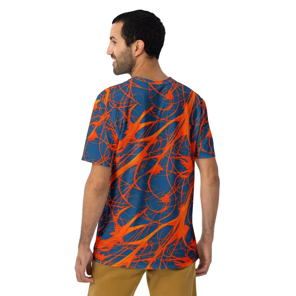 Nautical Ember on Men's Crew Neck T-Shirt — Back