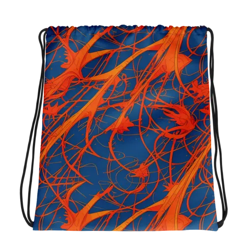 Nautical Ember on a Drawstring Bag