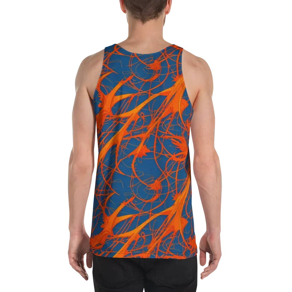 Nautical Ember on Men's Tank Top — Back