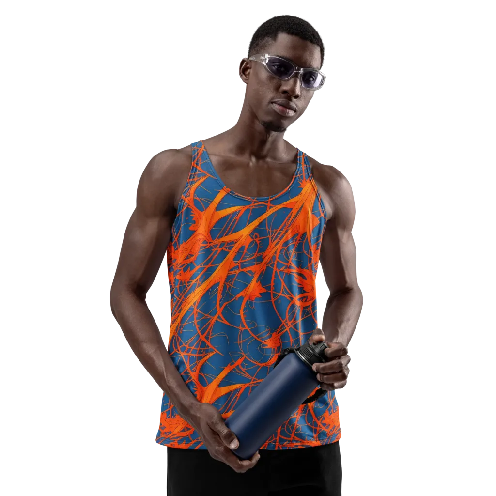 Nautical Ember on Men's Tank Top — Front