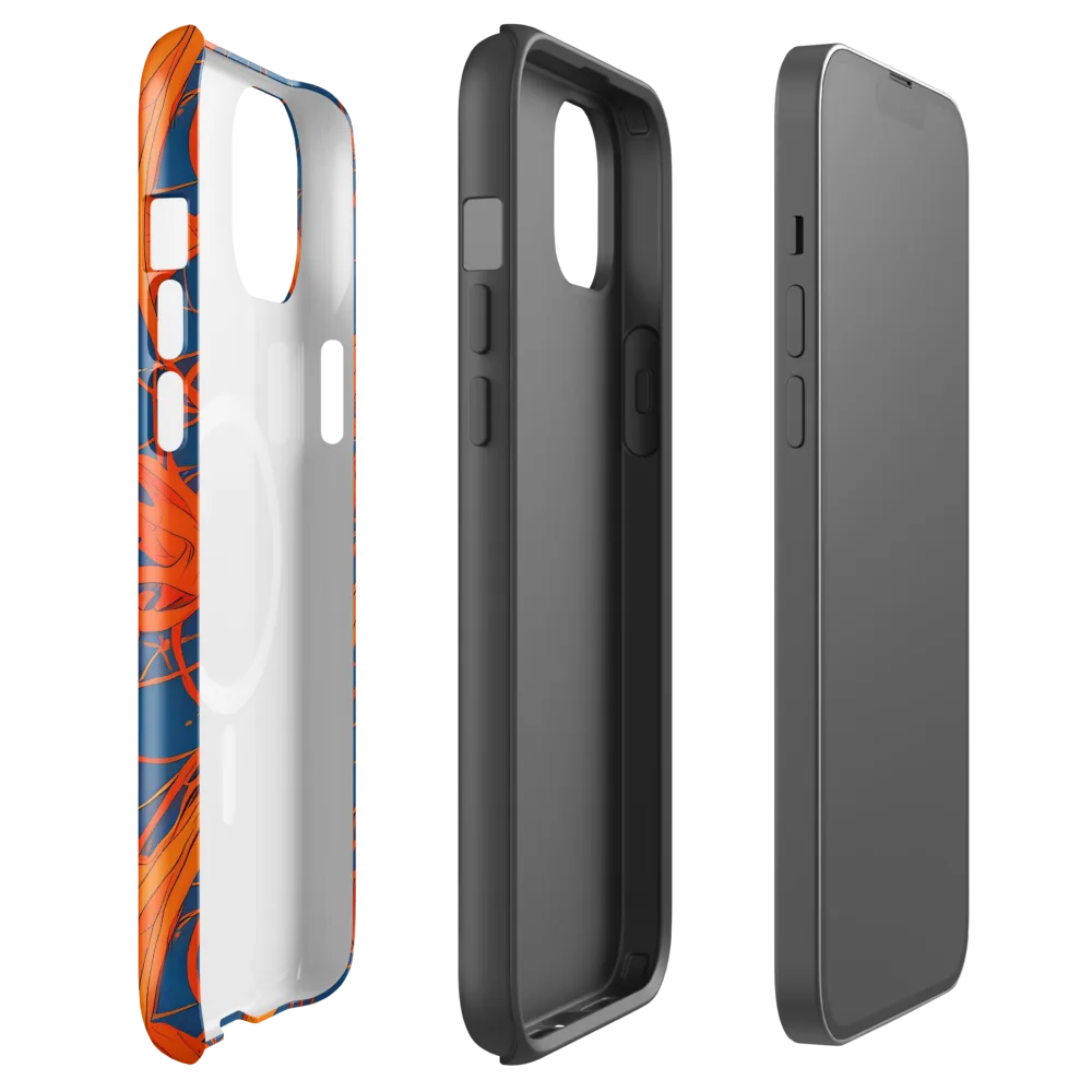 Nautical Ember on MagSafe Tough Case for iPhone® — Front
