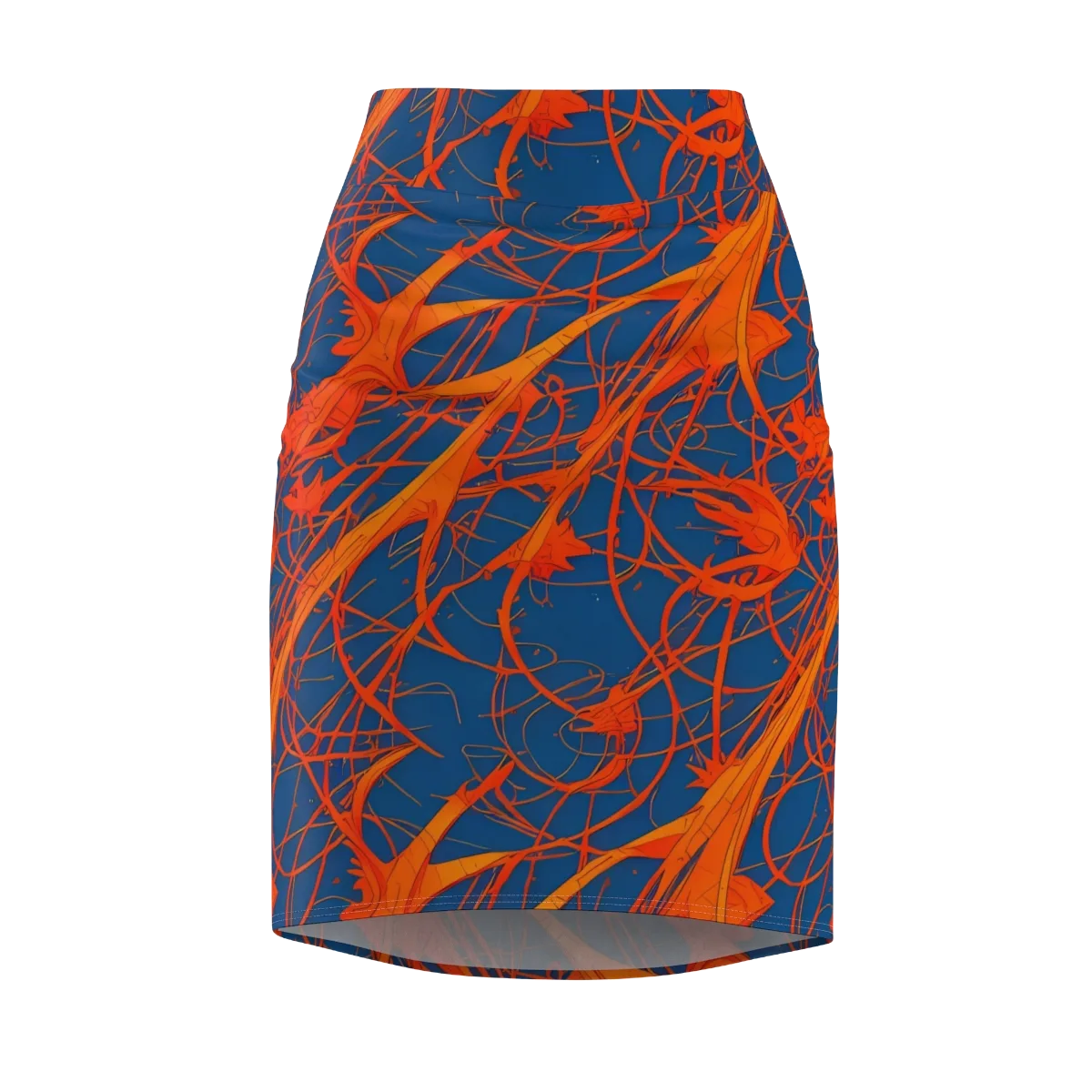 Nautical Ember on Pencil Skirt — Front