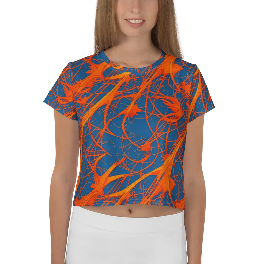 Nautical Ember on Crop Tee — Front