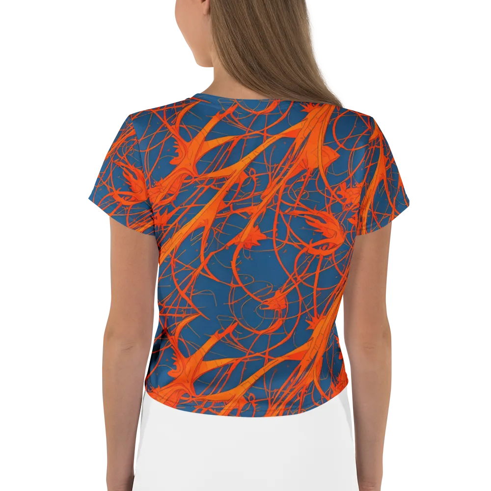 Nautical Ember on Crop Tee — Back