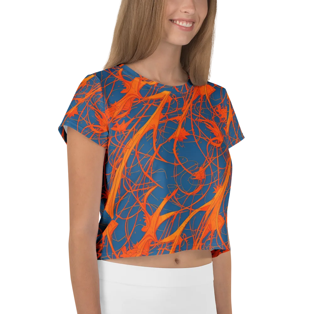 Nautical Ember on Crop Tee — Right