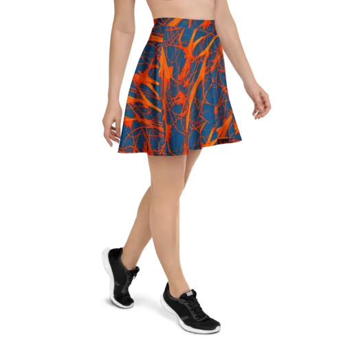 Nautical Ember on a Skater Skirt