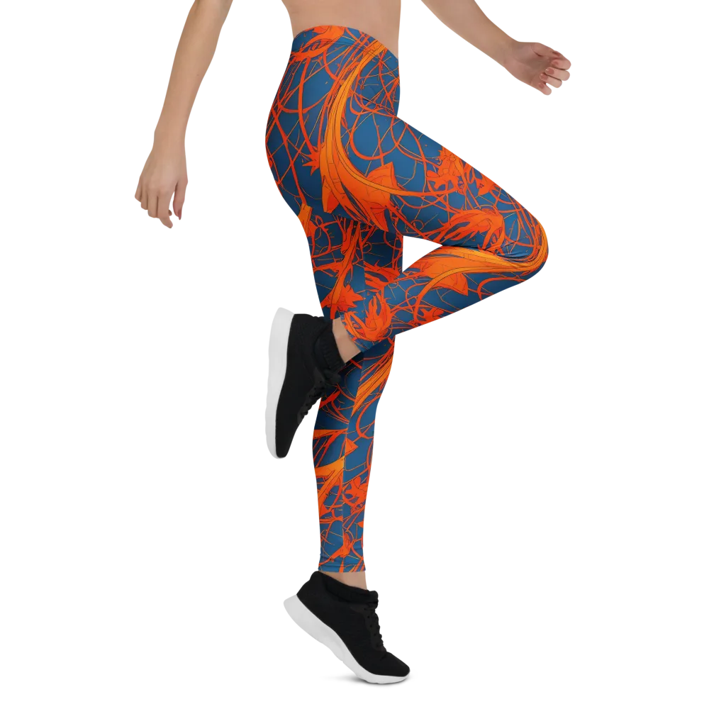 Nautical Ember on Leggings — Right