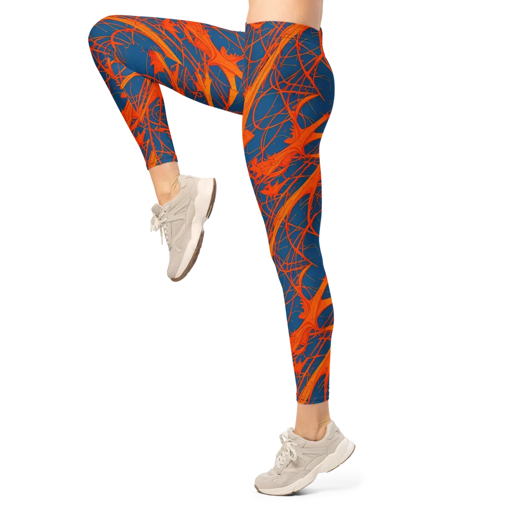 Nautical Ember on Leggings — Left