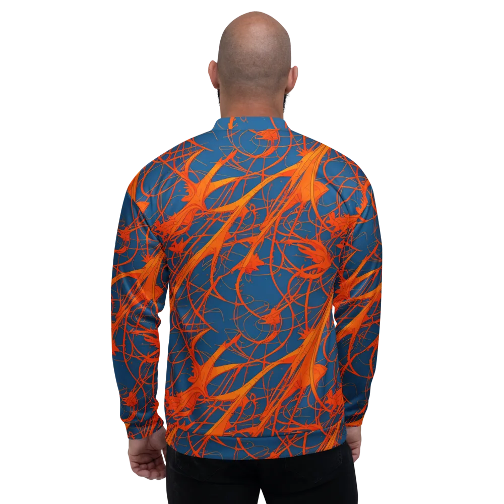 Nautical Ember on Bomber Jacket — Back