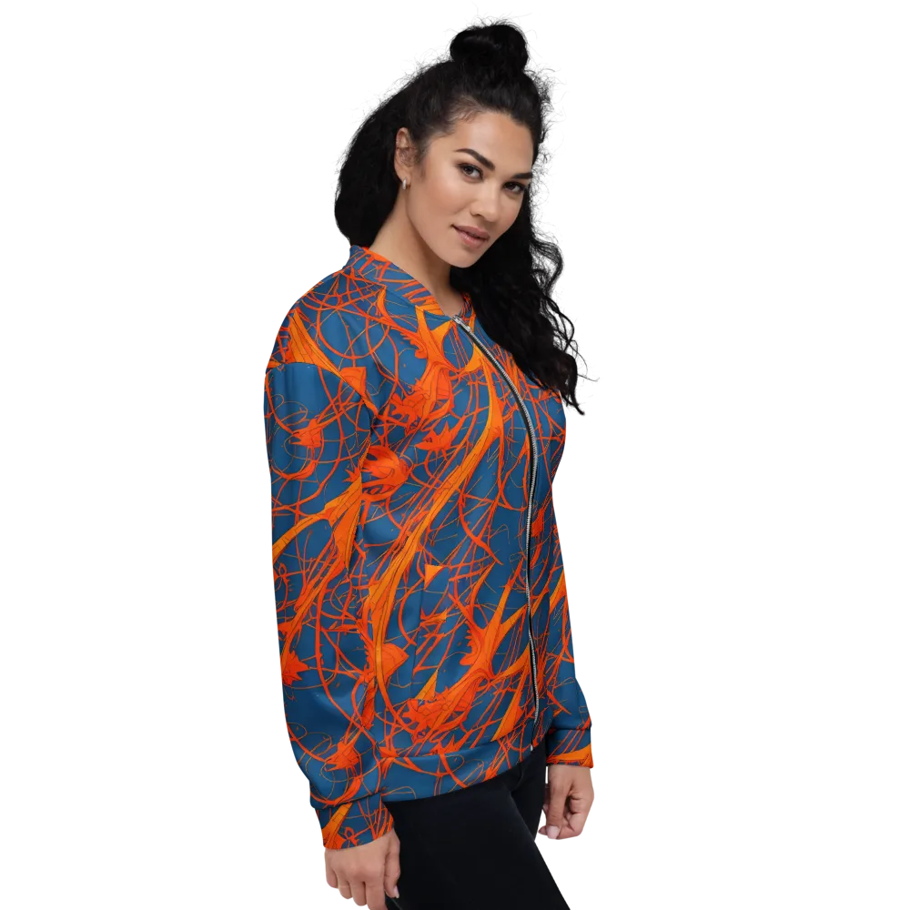 Nautical Ember on Bomber Jacket — Right