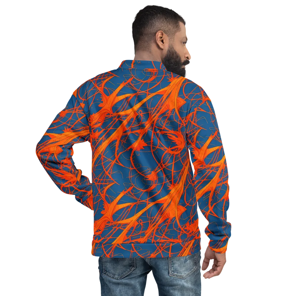 Nautical Ember on Bomber Jacket — Back