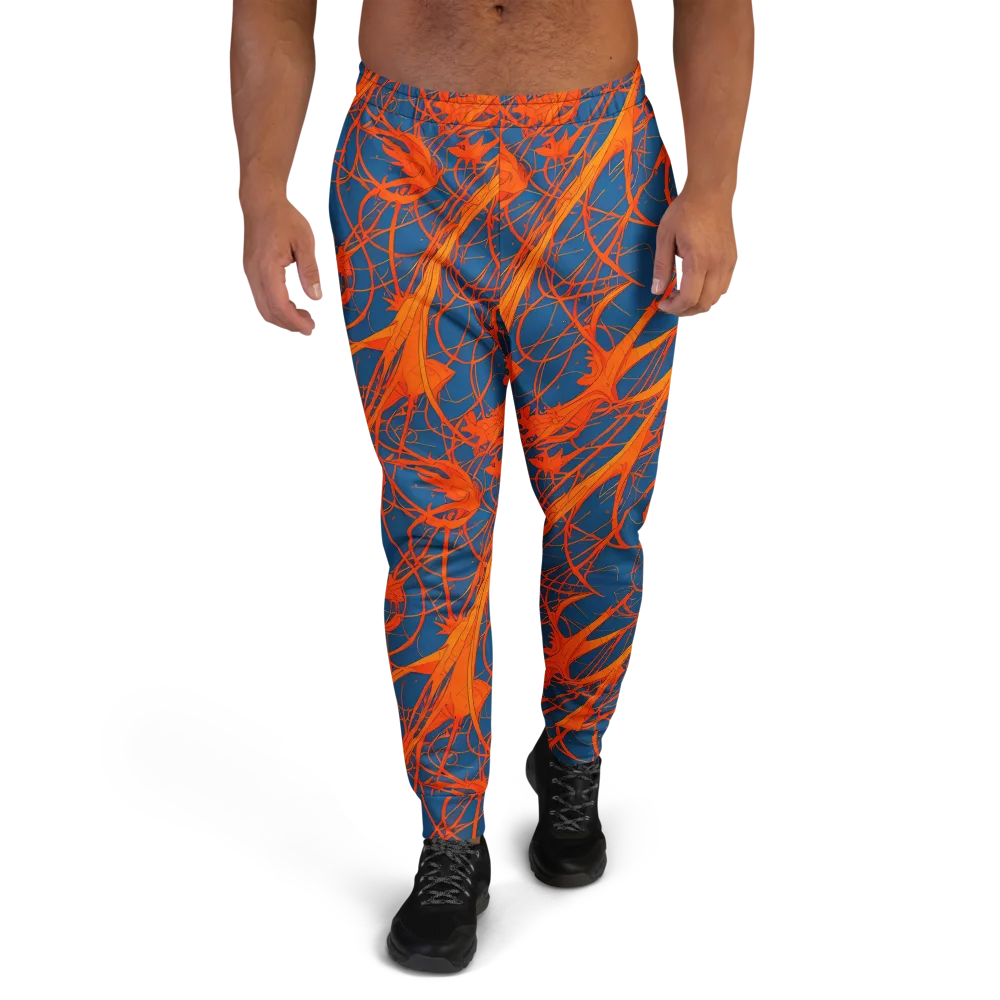 Nautical Ember on Men's Joggers — Front