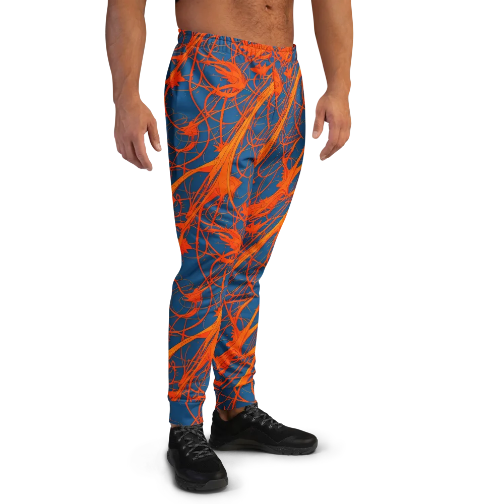 Nautical Ember on Men's Joggers — Right