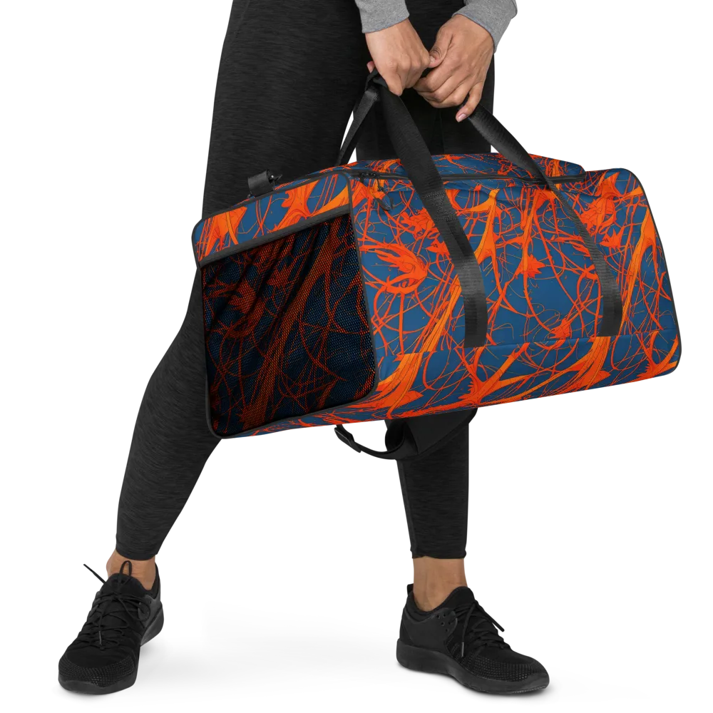 Nautical Ember on Duffle Bag — Right Front