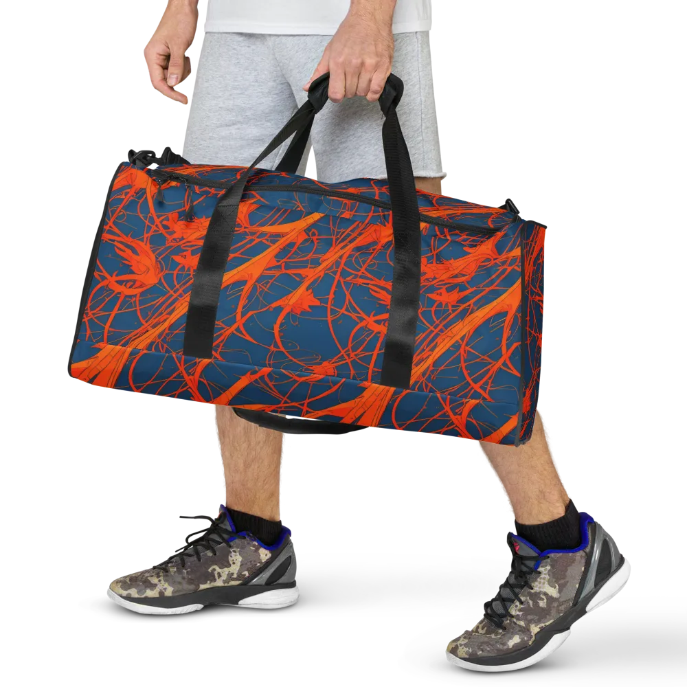Nautical Ember on Duffle Bag — Front