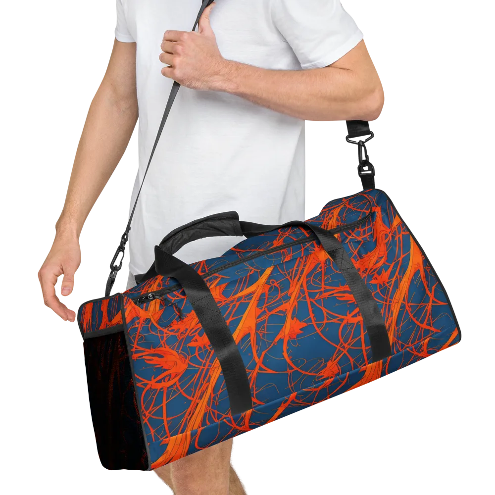 Nautical Ember on Duffle Bag — Right Front